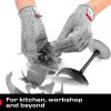 Cut Resistant Gloves - Ambidextrous, Durable, Food Safe, EN388 Level 5 Cut Resistance Protection, Size S-XL
