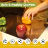 Stainless Steel Cutting Board with Lip for Kitchen Countertop, over Sink Suitable for Meat, Fruits and Vegetables