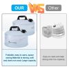 13L Portable Water Bag, Durable, Leak-Proof, Collapsible Bucket / Container for Camping, Hiking, Travel, Backpacking